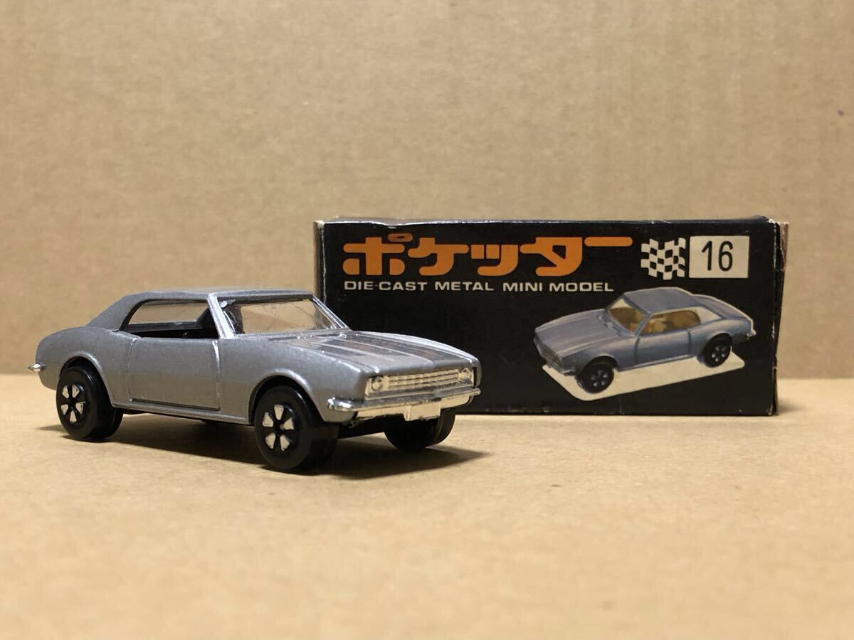 マスダヤ ポケッター シボレー カマロ SS No.16 香港製  当時物 絶版拍卖