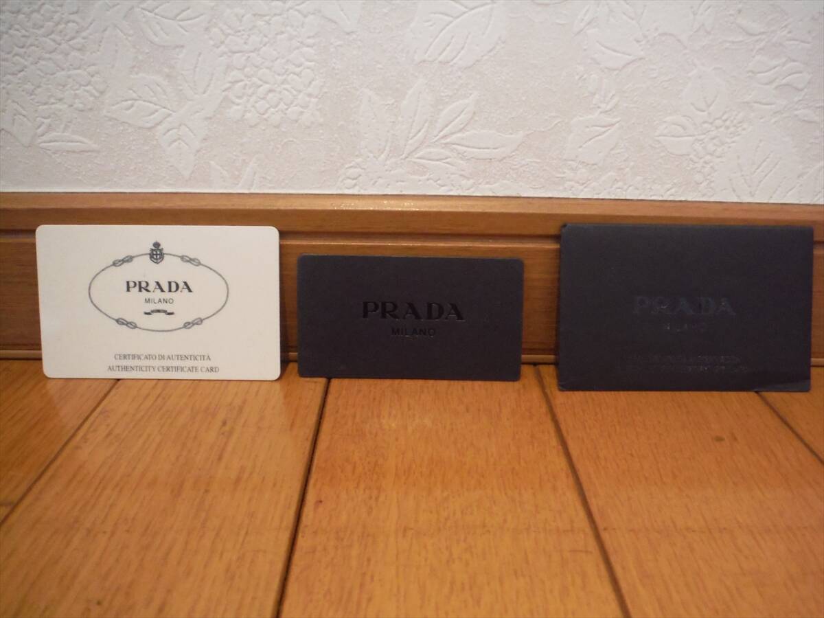 PRADA プラダ ギャランティカード 正規品証明書拍卖