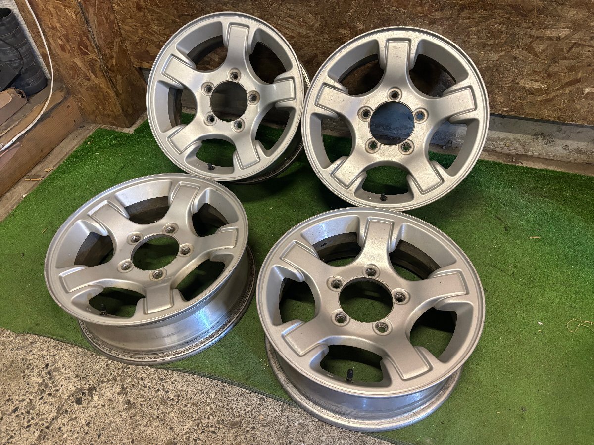 SUZUKI ジムニー JB23 純正 16インチ 5.5J +22 PCD139.7 5H ホイール 4本セット H54拍卖