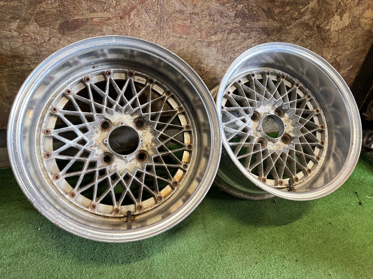 深リム 当時物 旧車 SSR SPEED STAR Aタイプ 15インチ 8J -8? PCD114.3 4H ホイール 2本セット H75拍卖