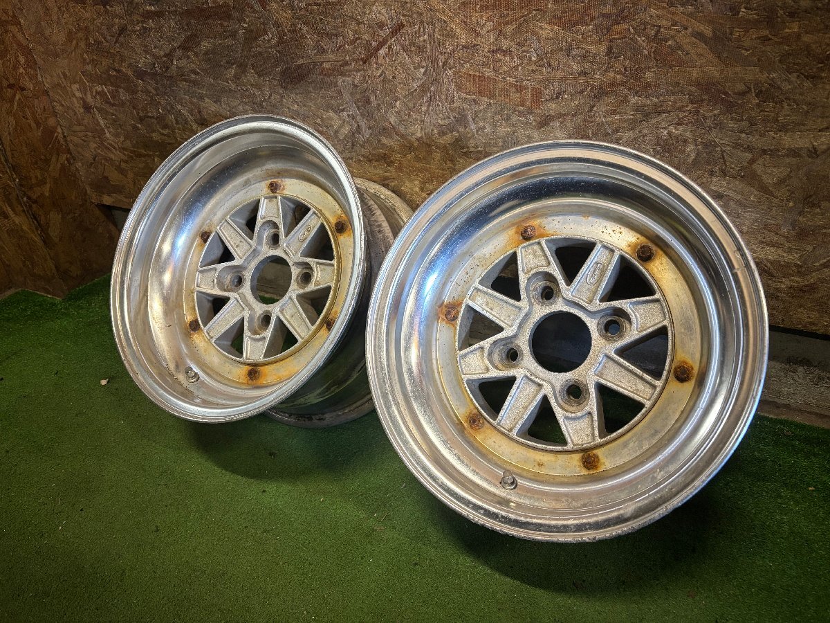 希少 旧車 SSR Speed Star ロンシャン XR-4 14インチ 7J +3? PCD114.3 4H 深リム ホイール 2本セット H29拍卖