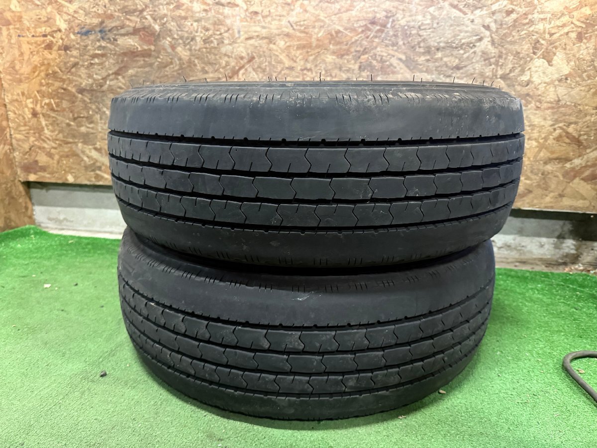 215/65R15 110/108L LT DUNLOP SP LT33 2021年製 バリ山 夏タイヤ 2本セット K8拍卖