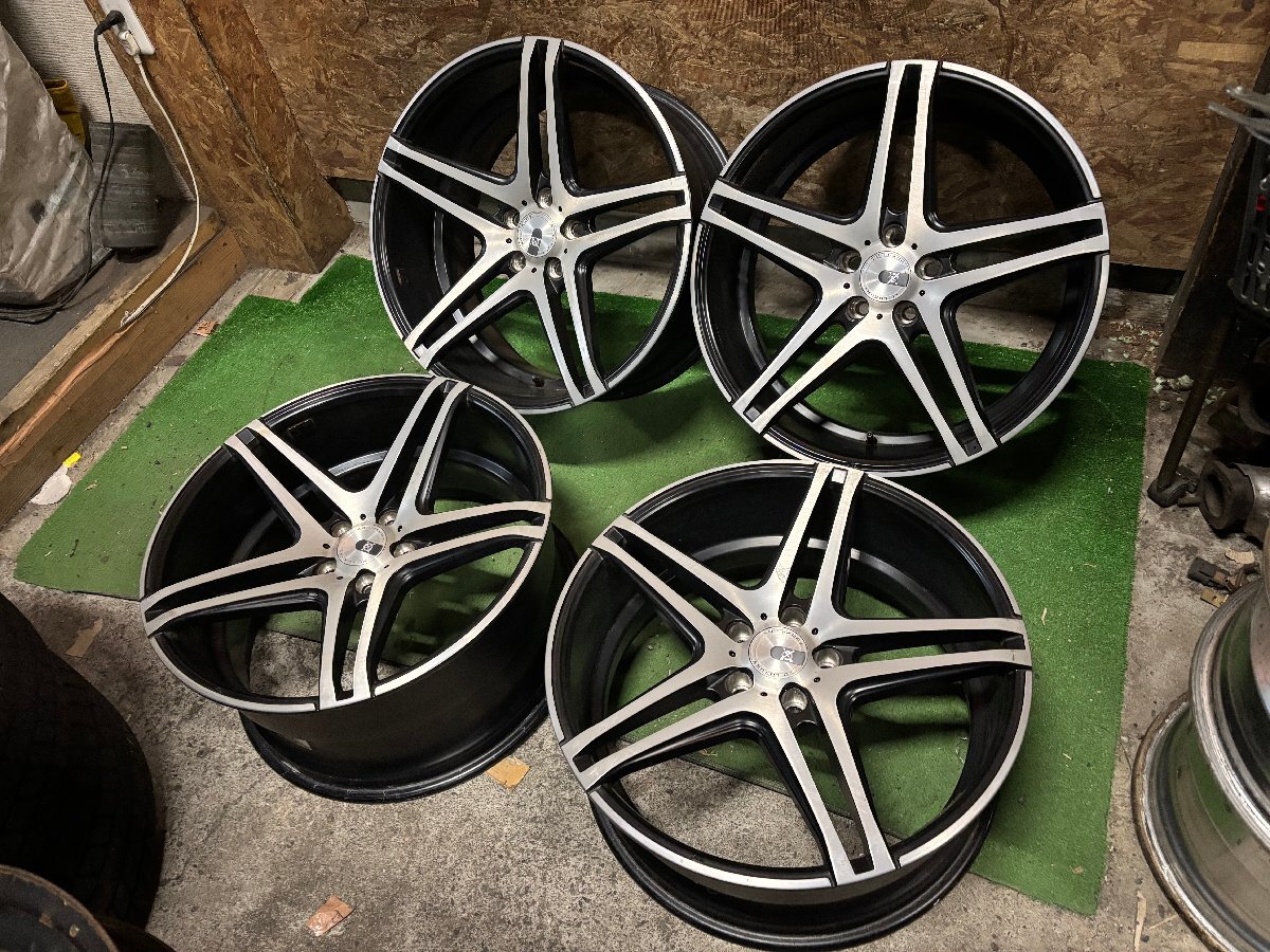 XO LUXURY 20インチ 8.5J +15 10J +20 PCD112 5H ホイール 4本セット H20拍卖