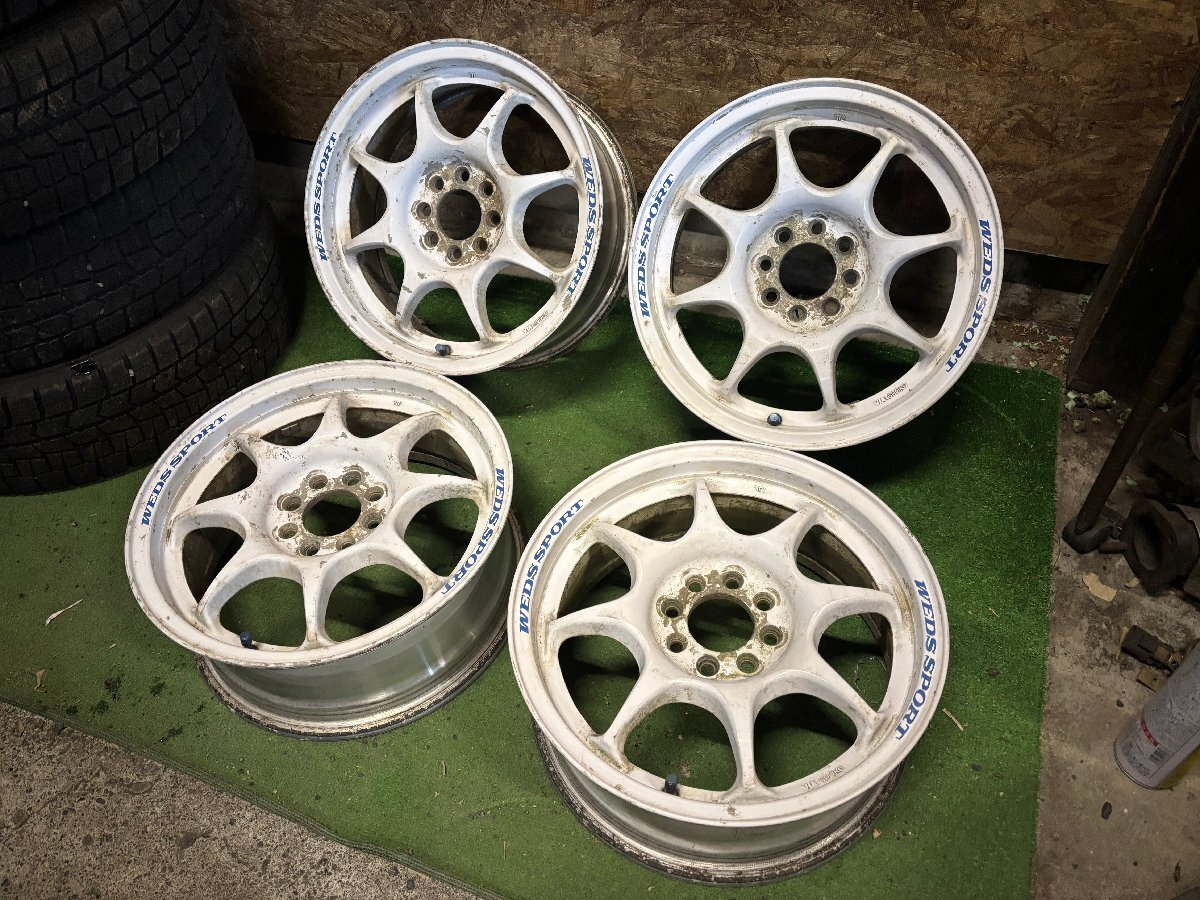 希少 weds sport TC-05 15インチ 6J +37 PCD100 4H 軽量 ホイール 4本セット H18拍卖