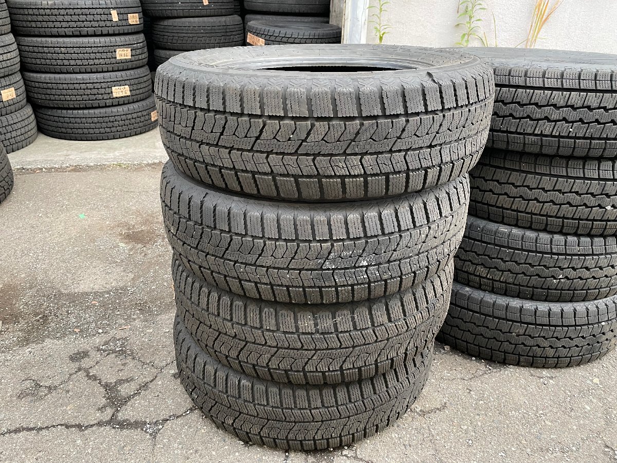 185/65R15 TOYO TIRES OBSERVE GIZ2 2024年製 バリ山 スタッドレスタイヤ 4本セット K43拍卖