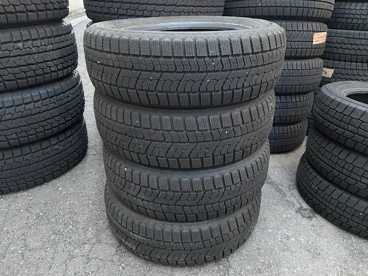 185/65R15 TOYO TIRES OBSERVE GIZ2 2024年製 バリ山 スタッドレスタイヤ 4本セット K49拍卖