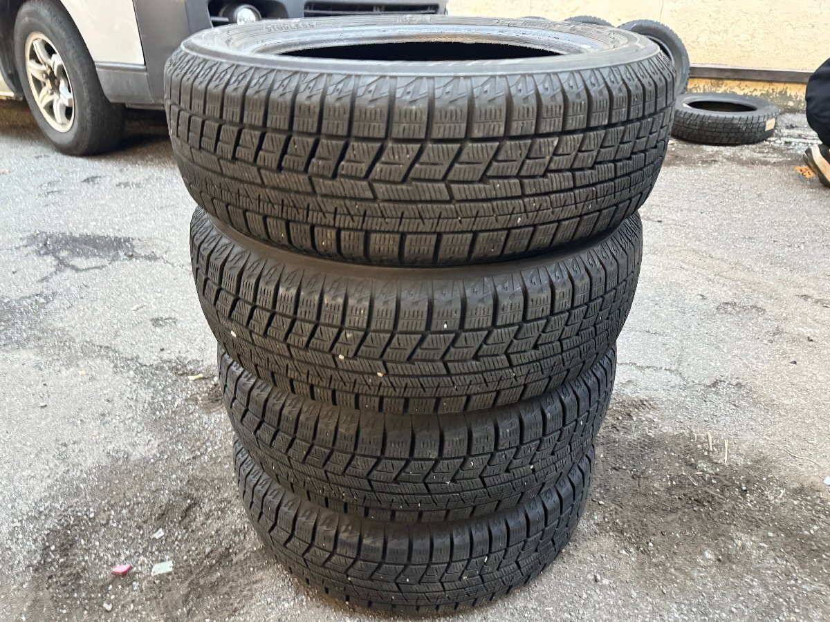165/60R15 YOKOHAMA iceGUARD iG60 2022年製 バリ山 スタッドレスタイヤ 4本セット K50拍卖