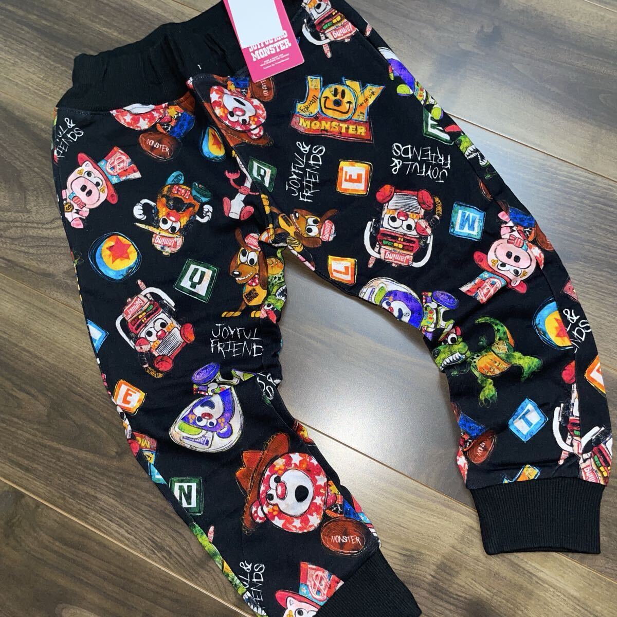 JAM ジョイフル&モンスター 新品タグ付き 120㌢ スゥエットズボン拍卖
