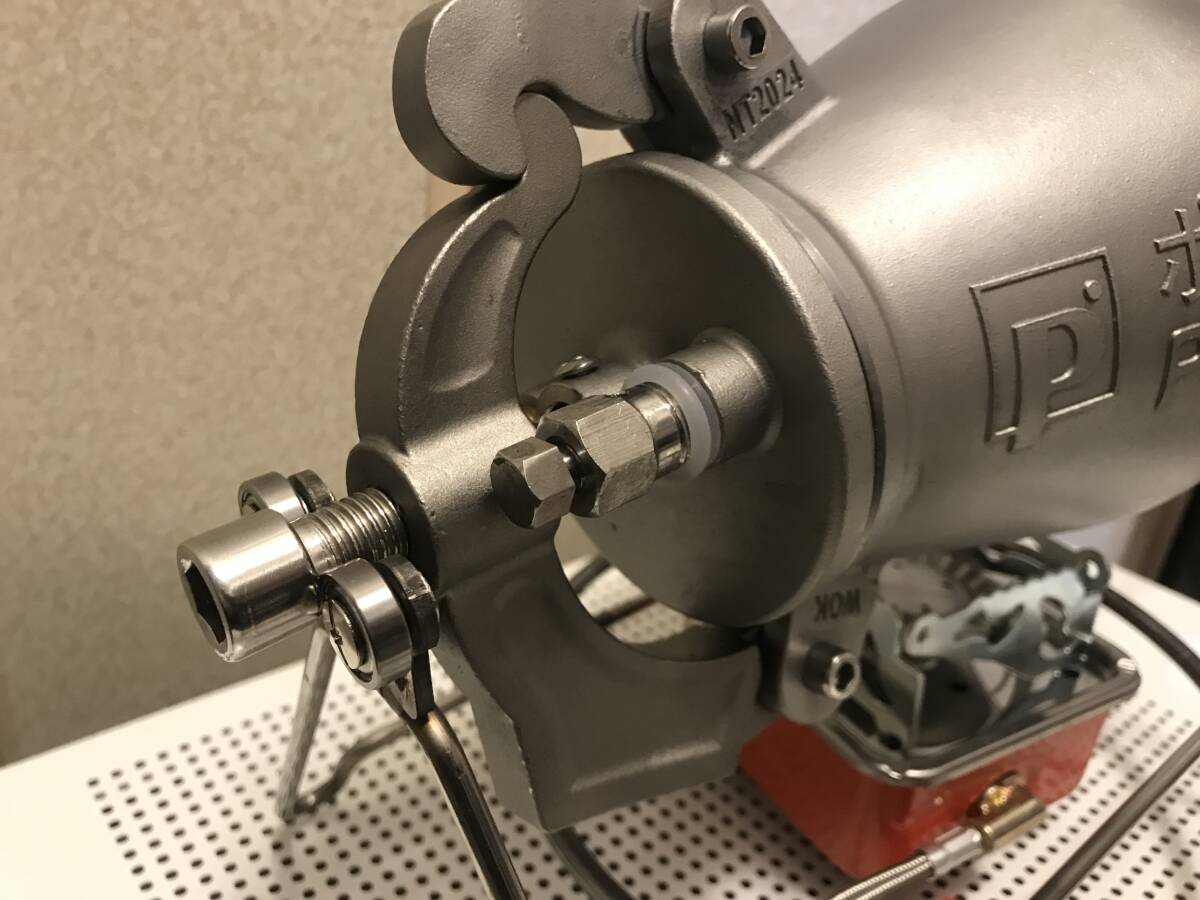 ポン菓子機 香ばしい圧縮式焼き栗機 6合用のポン吉楽 手動式フルセット5つの安全設計 使用方法簡単 業務用として使用可能拍卖