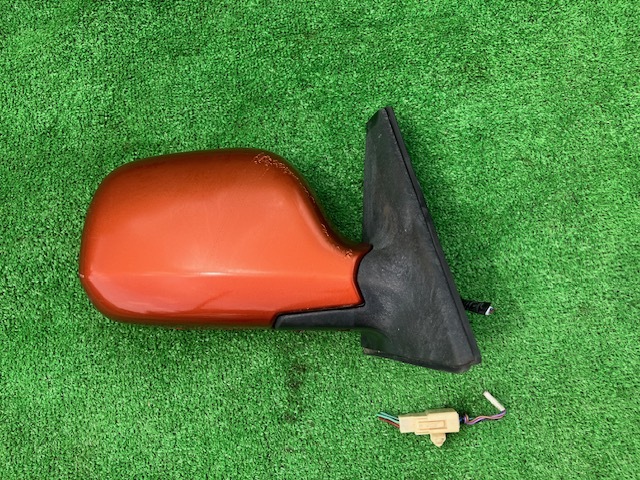 ※難有り※ NCP30 bB 右ドアミラー 5ピン 4R8/オレンジメタリック #NCP31 #NCP35 #サイドミラー#右側/運転席側拍卖