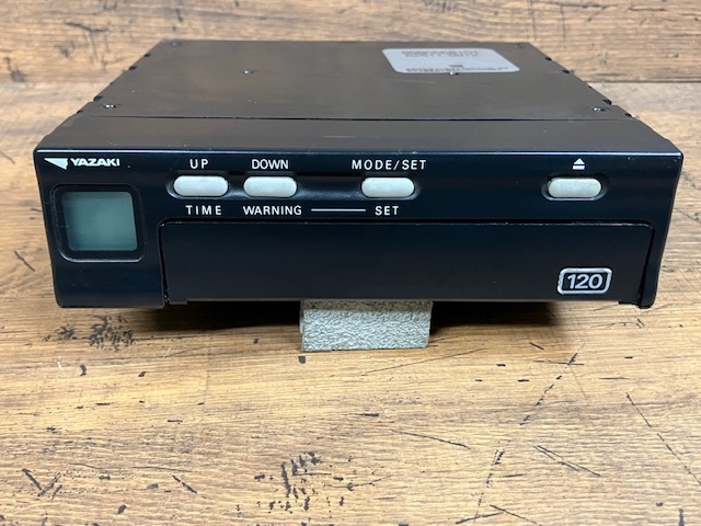 矢崎 タコグラフ 8980558101 62511-6912 120W-4S ATG21-120W 120D 8パルス 12V/24V 窓つき アナログ ヤザキ YAZAKI ※☆拍卖