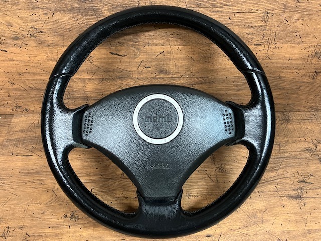 スズキ純正オプション HE21S アルトラパン SS MOMO/モモ レザーハンドル/革ハンドル ステアリングホール 拍卖