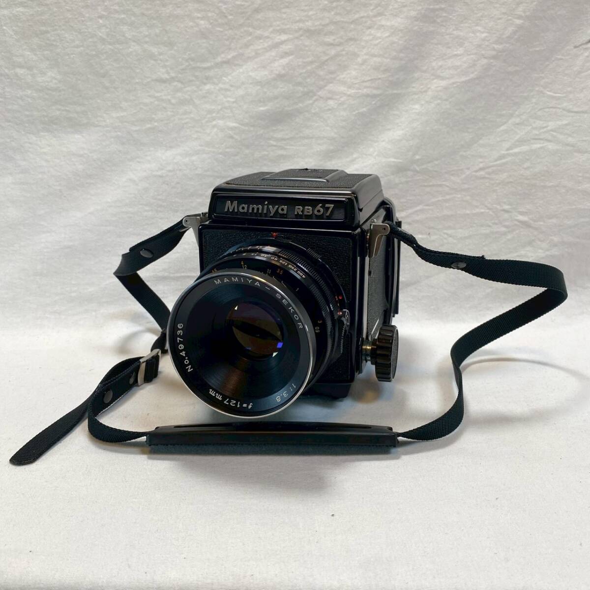 1円〜【現状品】Mamiya RB67 + SEKOR 127mm f/3.8 レンズ付 本体のみ/No.3513拍卖