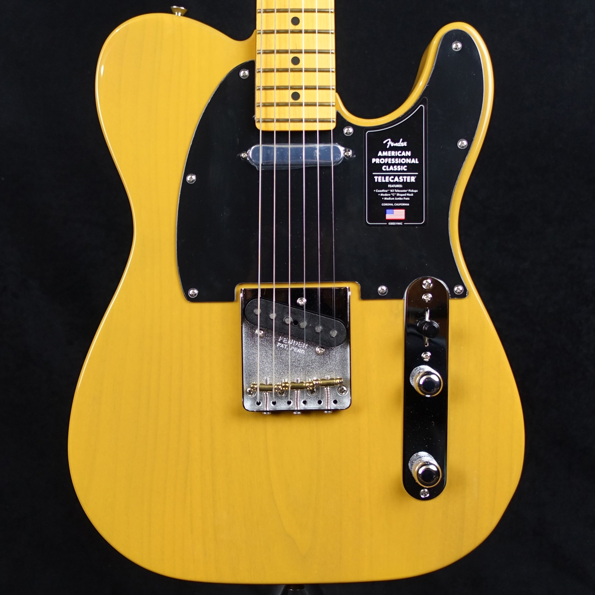 Fender American Professional Classic Telecaster Butterscotch Blonde拍卖