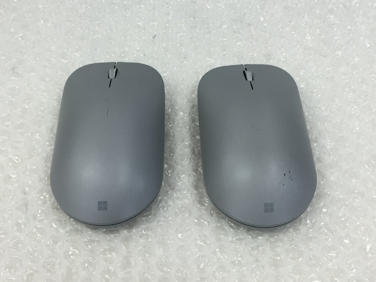 2個セット Microsoft Suface マイクロソフト ワイヤレス モバイル マウス モデル1741 動作品 (管:2F-S5)拍卖