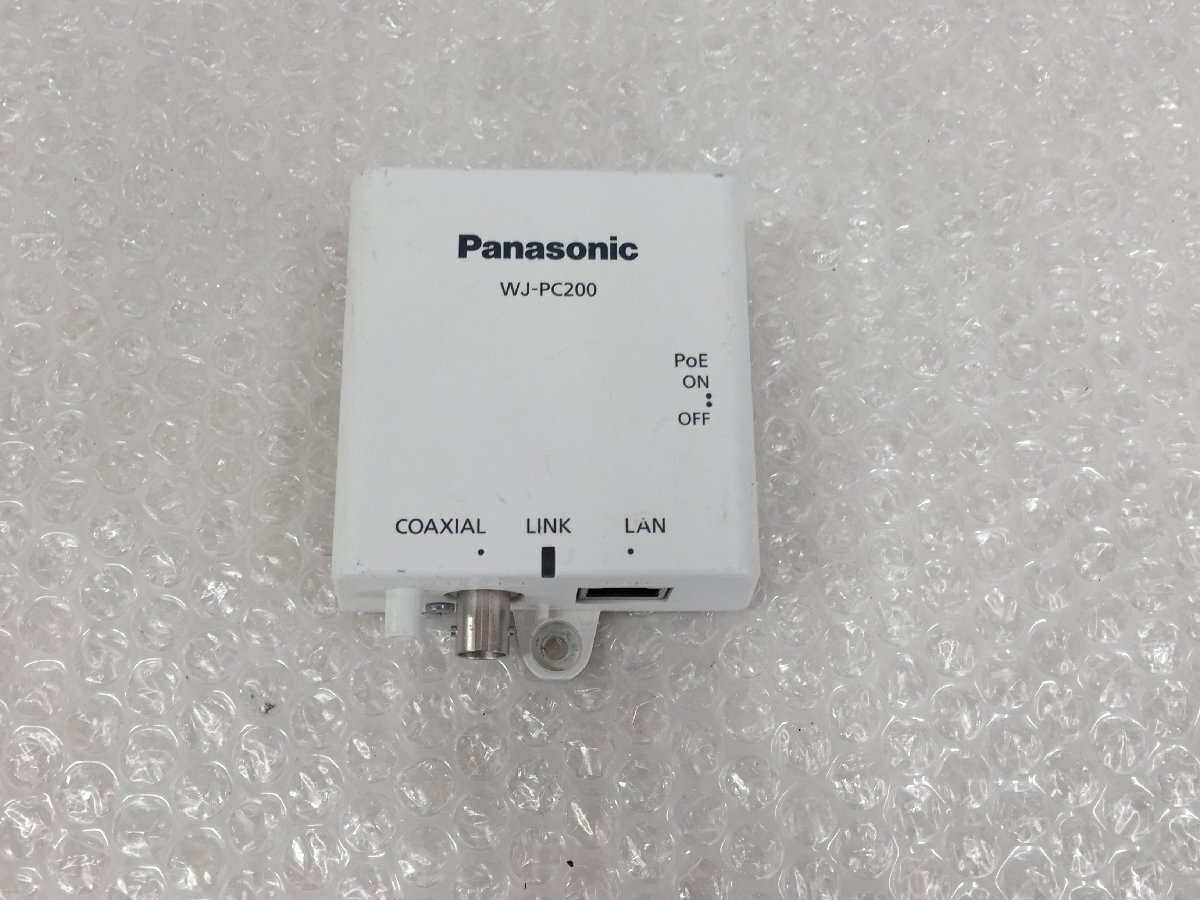 Panasonic WJ-PC200 同軸 LAN コンバーター カメラ側 中古品(管:2A2-M2)拍卖