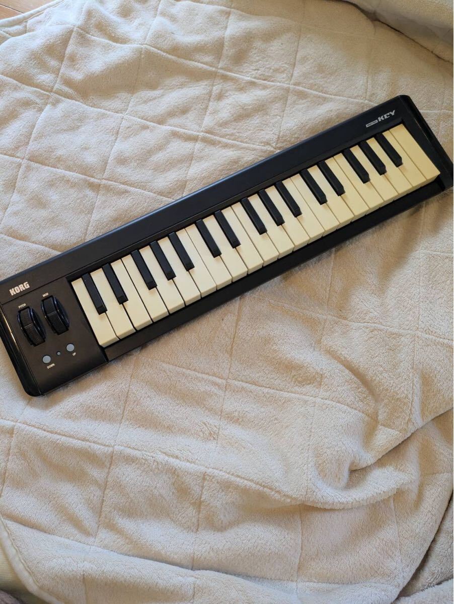 KORG micro KEY-37 コルグ MIDIキーボード 37鍵 動作未確認ジャンク拍卖