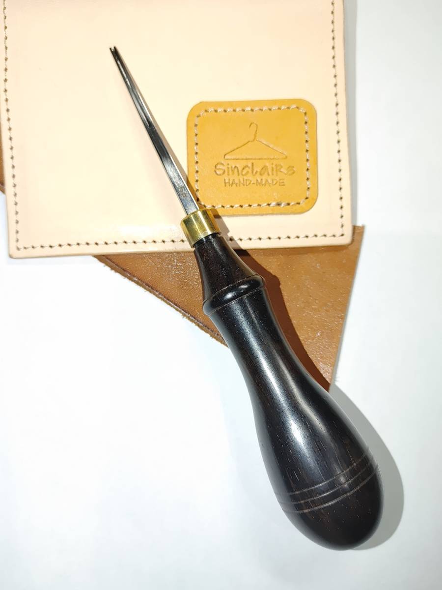 レザークラフト レザーエッジャーツール 0.7mm ヘリ落とし(4#)拍卖