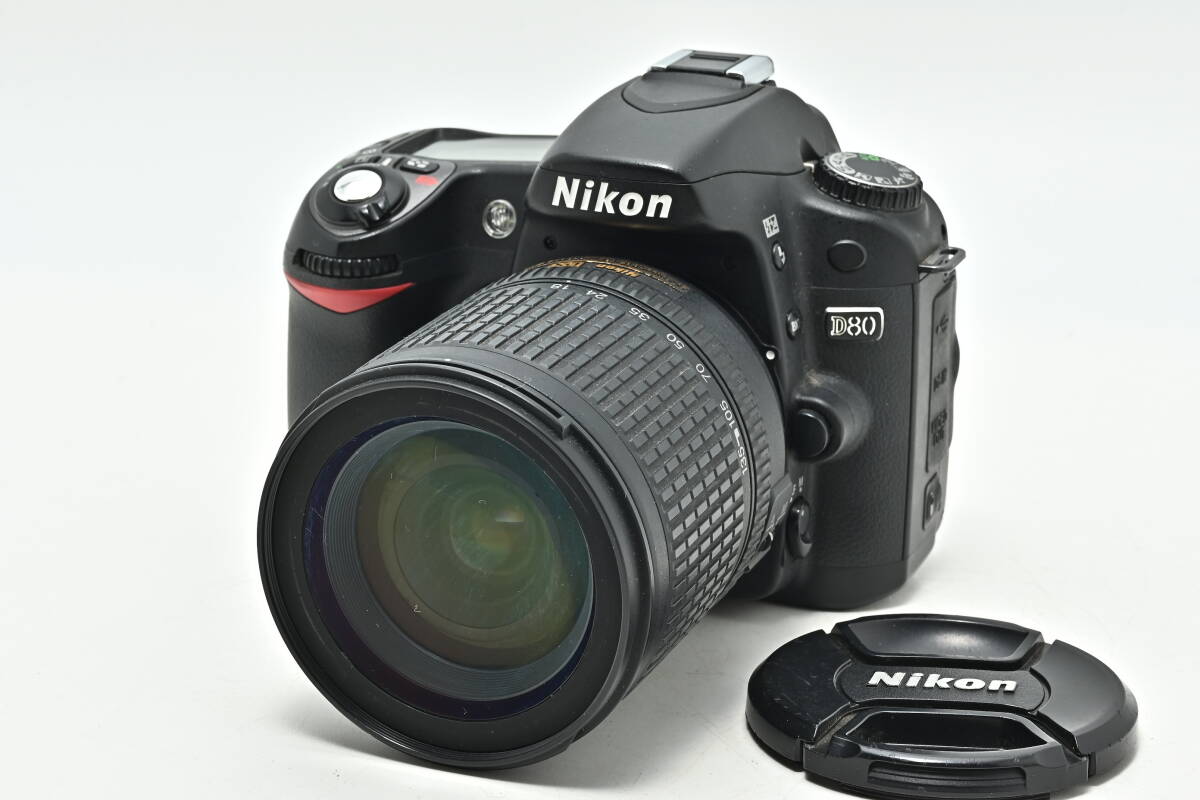 1L-487 Nikon ニコン D80 + AF-S DX NIKKOR 18-135mm f/3.5-5.6 G ED デジタルカメラ オートフォーカス 一眼レフ ズーム拍卖