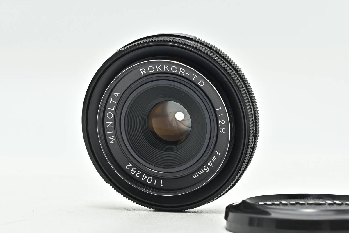 1L-417 MINOLTA ミノルタ ROKKOR-TD 45mm f/2.8 マニュアルフォーカス レンズ 単焦点拍卖