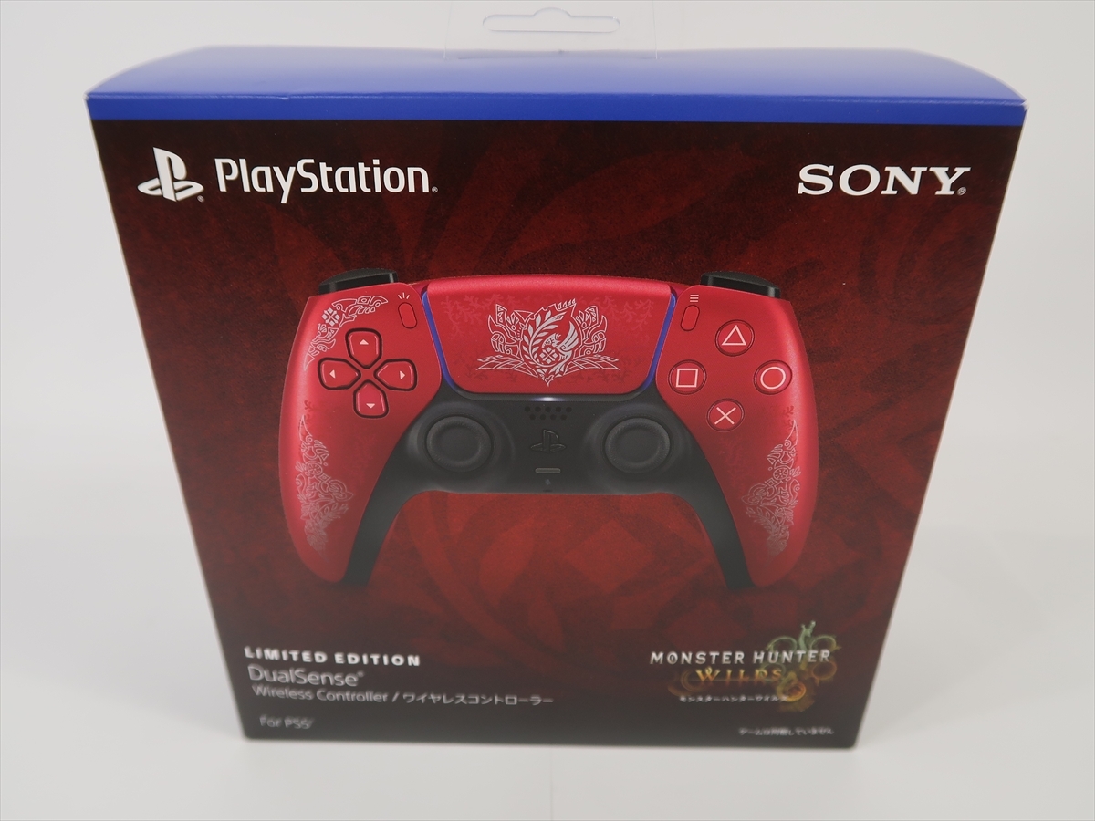 PS5 DualSense ワイヤレスコントローラー “モンスターハンターワイルズ“ リミテッドエディション PlayStation 5 プレイステーション5 k8拍卖