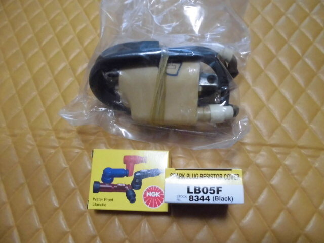 ヤマハ RZ250 RZ350 イグニッションコイル プラグキャップ リプロ品 4L3 4U0拍卖