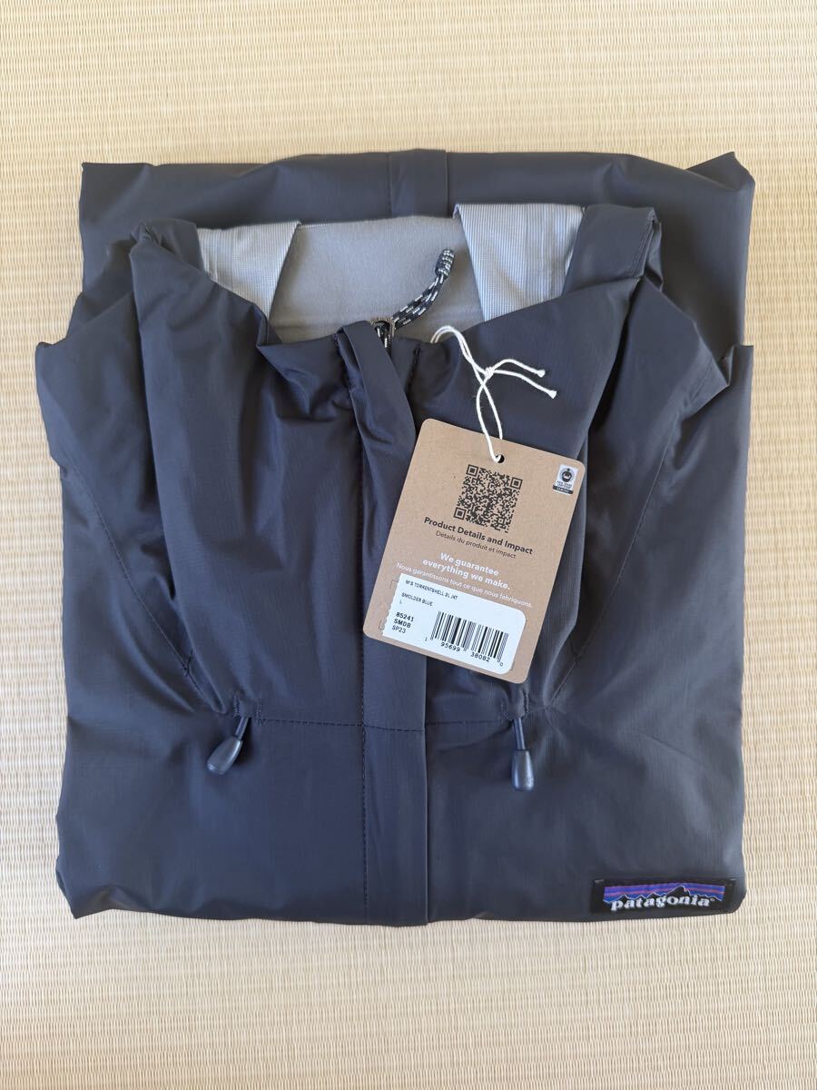 patagonia パタゴニア メンズトレントシェル 3Lレインジャケット Lサイズ SmolderBlue拍卖