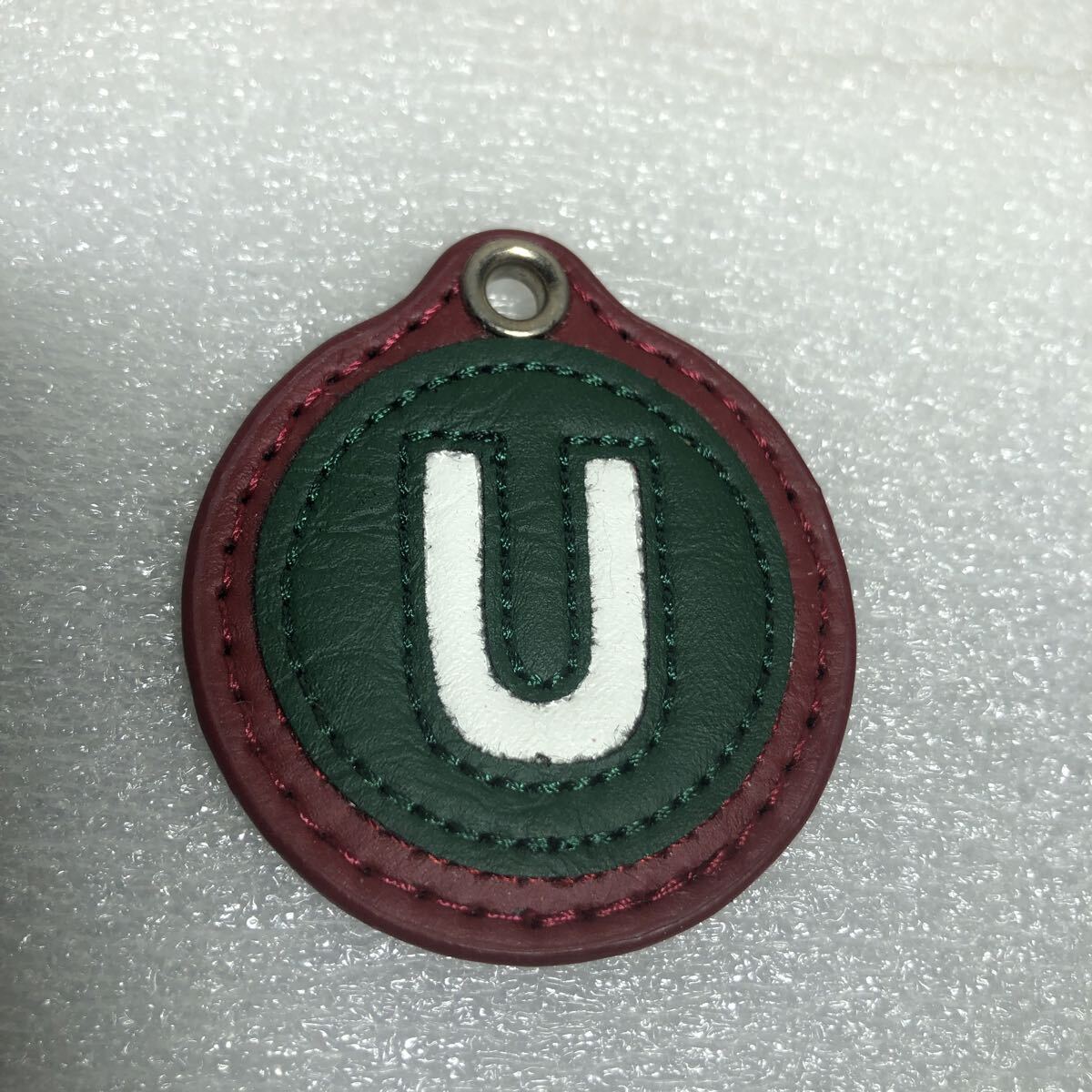 中古 タイトリスト ヘッドカバー用 番手タグ 番手表示:U グリーン レッド拍卖