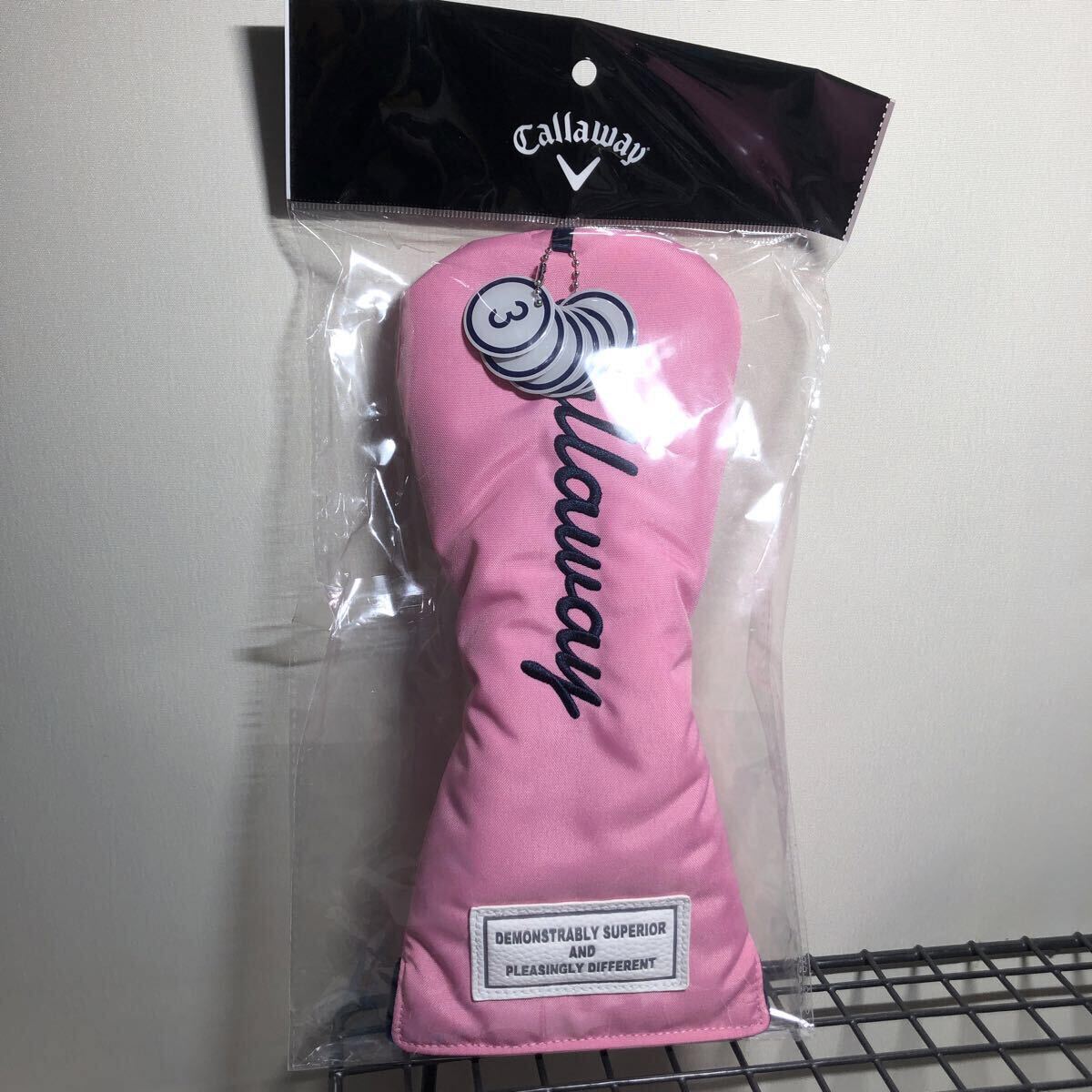 Callaway キャロウェイ アドバンス フェアウェイウッド用 FW用 ヘッドカバー ピンク 拍卖