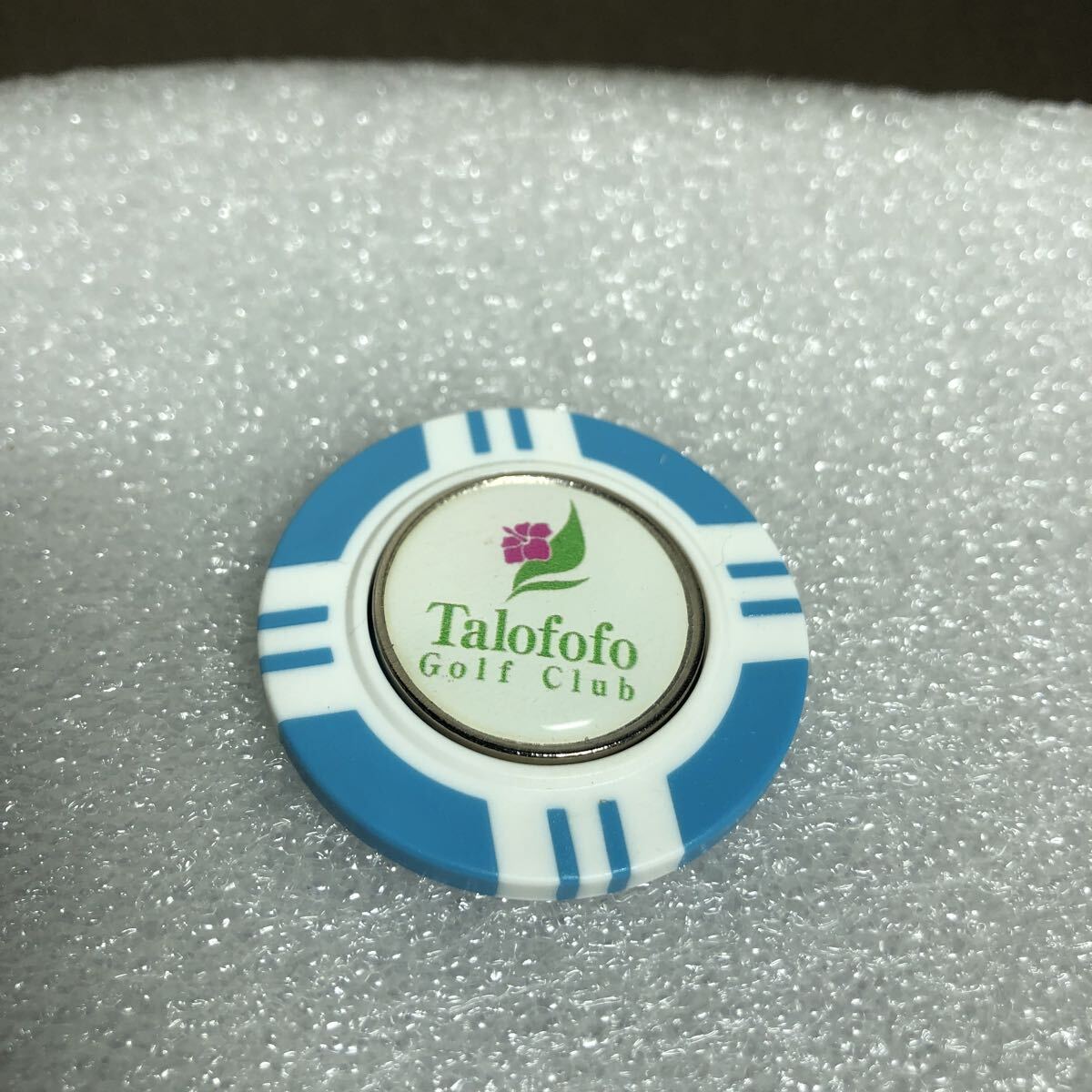 Talofofo GolfClub タロフォフォ ゴルフクラブ カジノチップ型 ボールマーカー ゴルフマーカー グリーンマーカー拍卖