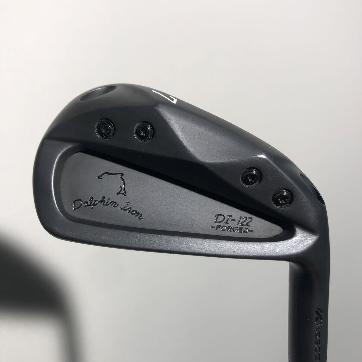 中古 kasco キャスコ ドルフィンブラックアイアン DI-122 7番アイアン 7I N.S.PRO MODUS3 TOUR105 Sフレックス拍卖