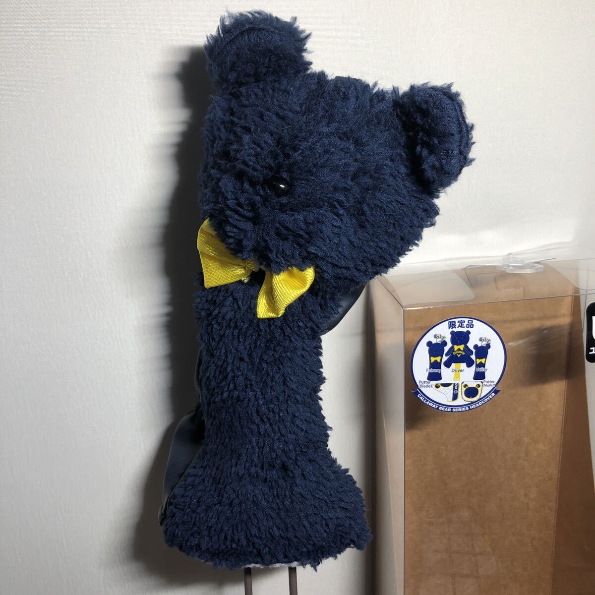 Callaway キャロウェイ ベア ぬいぐるみ ユーティリティ用 UT用 ヘッドカバー ネイビー拍卖