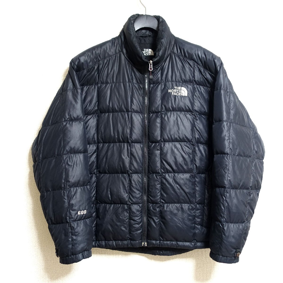 THE NORTH FACE ノースフェイス ダウンジャケット 600FP メンズ Lサイズ 正規品 ブラック Z5378拍卖