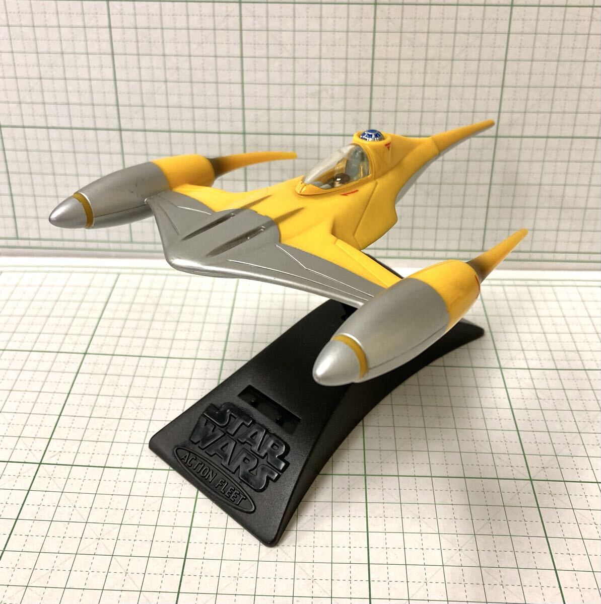 ナブー・スターファイター アナキン ミニ フィギュア スターウォーズ アクションフリート STARWARS マシン 中古 詳細不明 レア拍卖