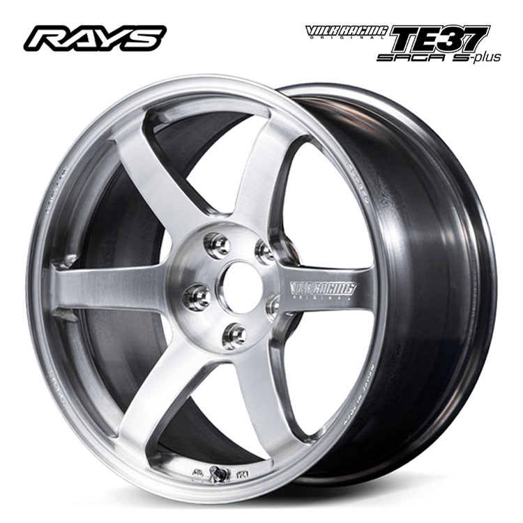 送料無料 レイズ RAYS VOLK RACING TE37 SAGA S-plus A.S.T. 9.5J-19 +38 5H-112 (19インチ) 5H112 9.5J+38【1本単品 新品】拍卖