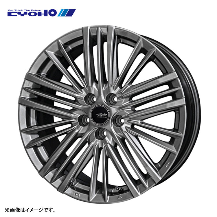 送料無料 共豊 KYOHO TAYLOR TL-1 6.5J-17 +40 5H-114.3 (17インチ) 5H114.3 6.5J+40【4本セット 新品】拍卖