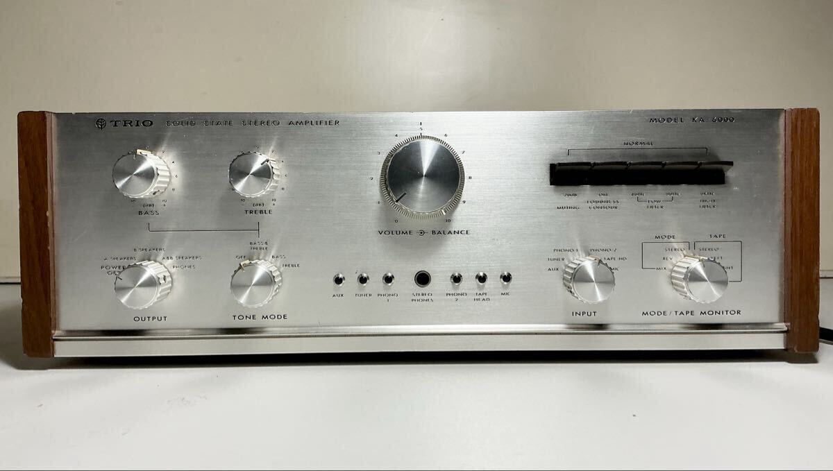 ☆名器TRIO KA−6000 良品 良音質 プリメインアンプ☆拍卖