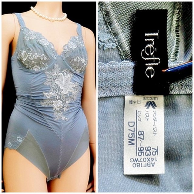 CX5-523//Wacoal/ワコール/日本製/トレフル/ABF180☆高い補整効果☆クロッチ開閉*ボディスーツ※一番安価で送料ゆうパケット280円拍卖