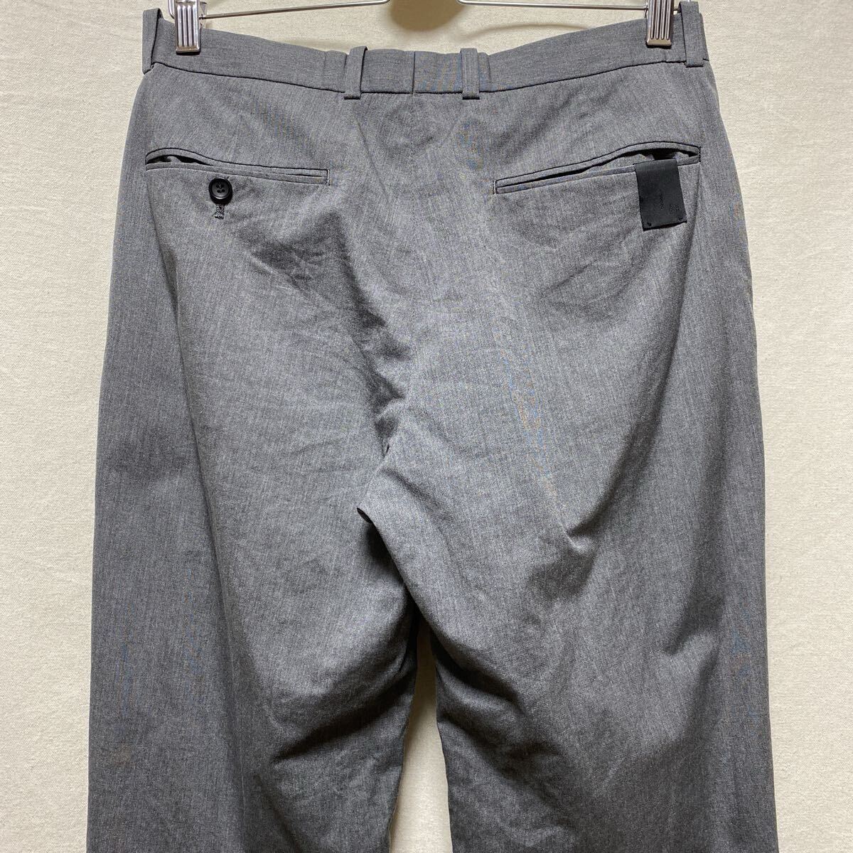 N.HOLLYWOOD ポプリン トラウザー チャコールグレー コットン ストレッチ Nハリウッド ミスターハリウッド ワークパンツ 日本製拍卖