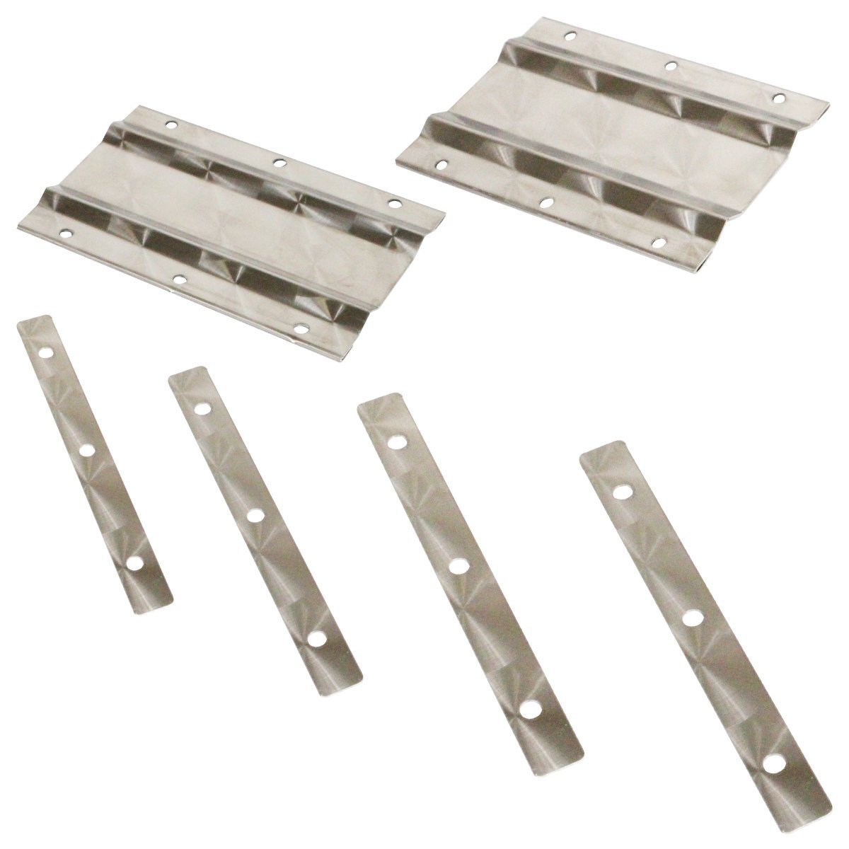 【送料無料】ステンレス製 SUS304採用 泥除けステー 180mm 18cm ウロコ柄 軽トラ ハイゼット マッドガード ステン 取付け 固定 金具拍卖