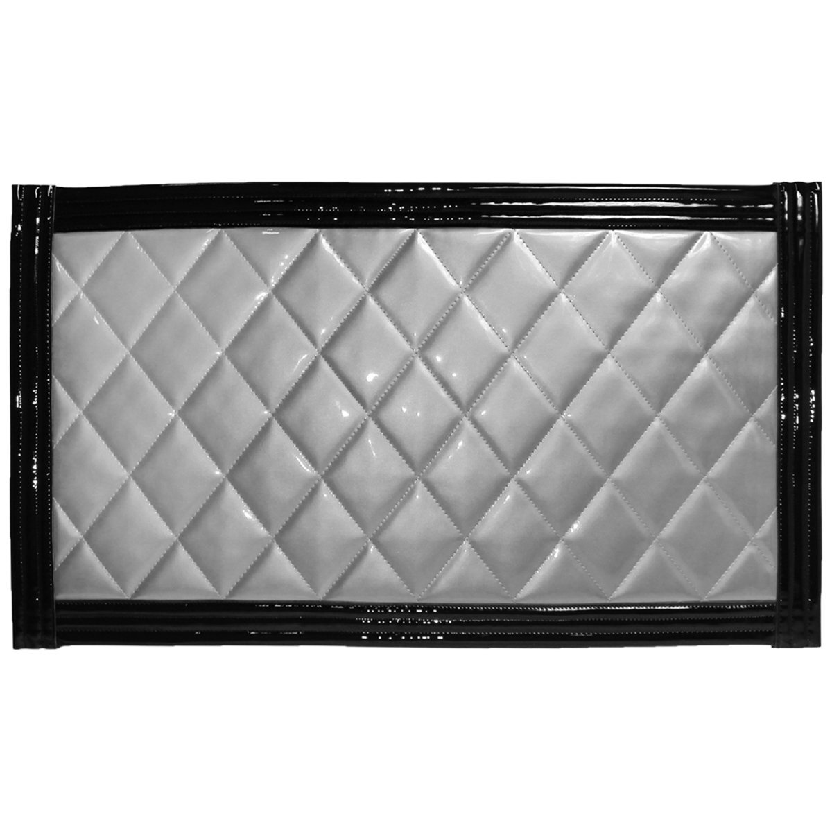 【送料無料】トラック 泥除け マット マッドフラップ 810mm×450mm 81cm×45cm ブラック×シルバー拍卖