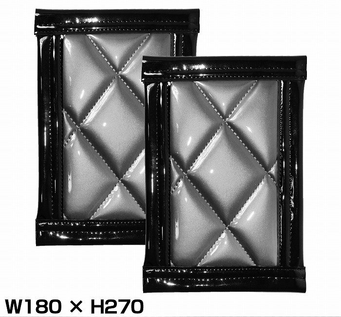 【送料無料】『2枚セット』 トラック 泥除け マット マッドフラップ 180mm×270mm 18cm×27cm ブラック×シルバー拍卖