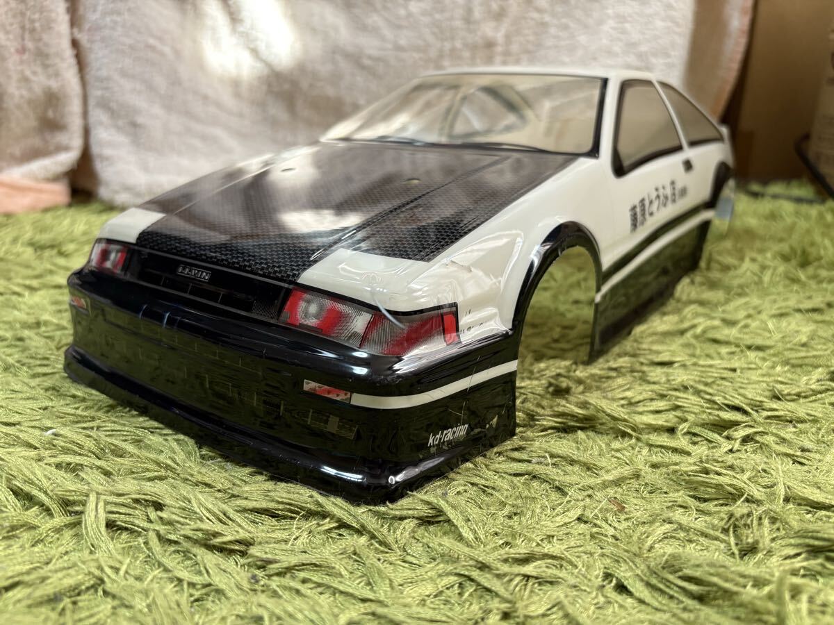 ラジコン RC ボディー AE86 レビン とうふ屋 補修あり拍卖