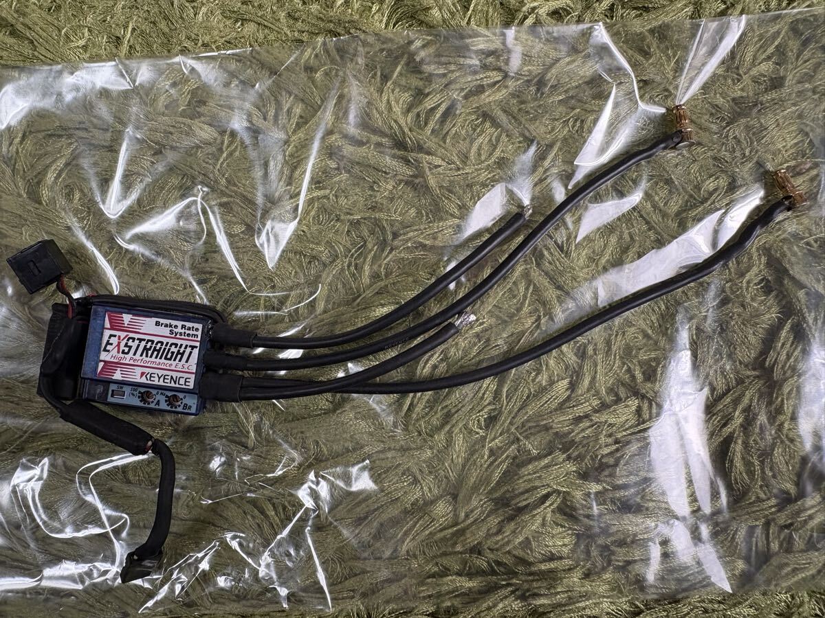 ラジコン RC アンプ エクストレイ EXSTRAIGHT ESC キーエンス KEYENCE バック無し拍卖