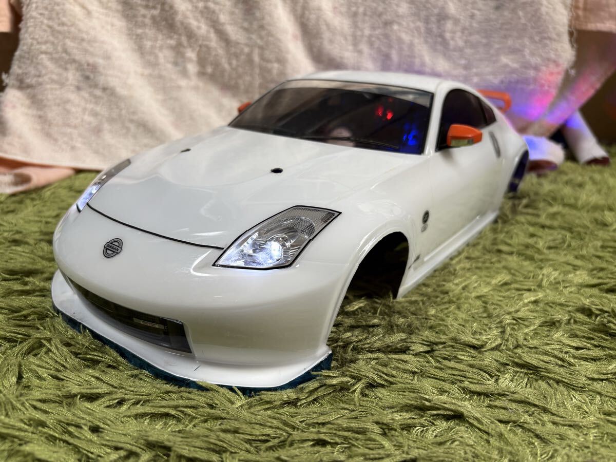 ラジコン RC ボディー フェアレディZ LED 電装付き タミヤ 田宮 TAMIYA拍卖