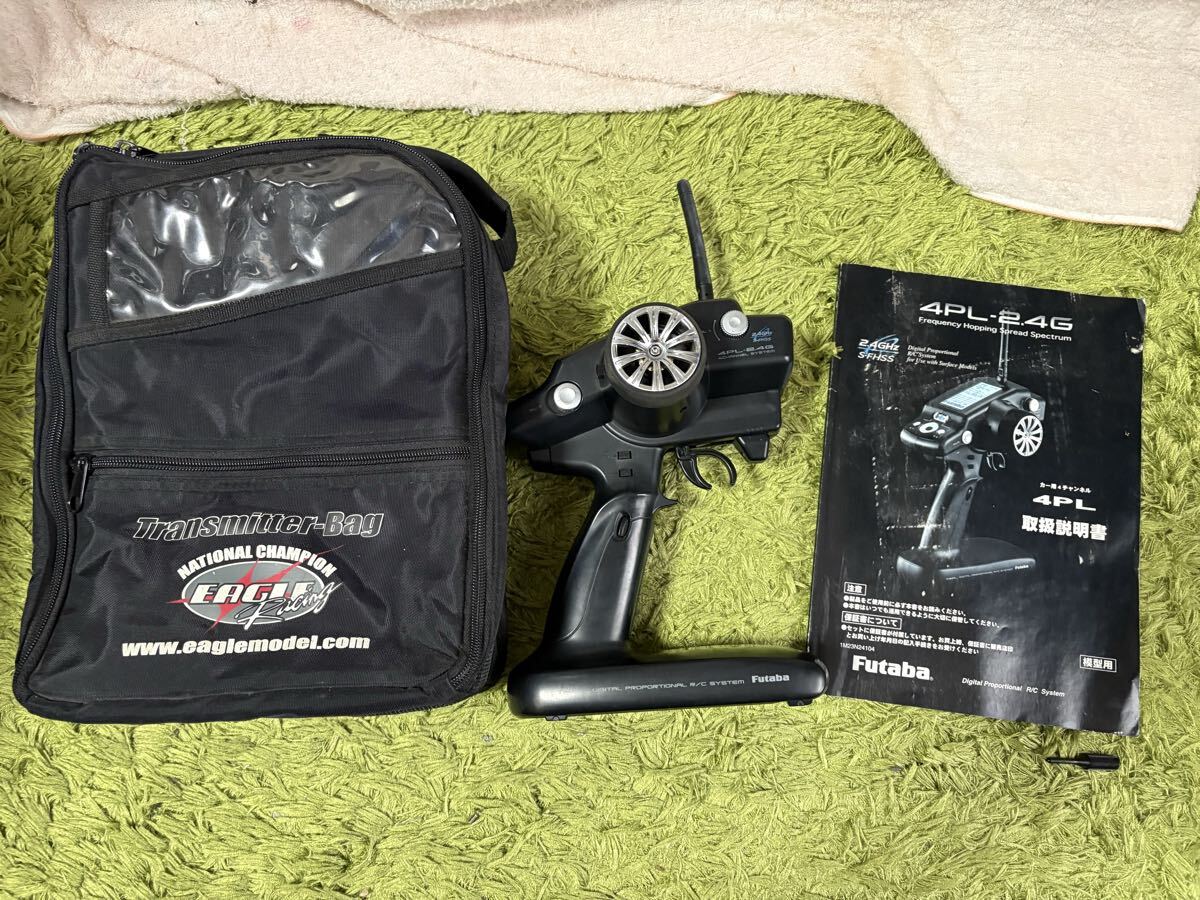 ラジコン RC プロポ T4PL 4PL 2.4G S-FHSS 送信機 Futaba フタバ イーグルバッグ付き バッグ画像10枚目汚れあり 拍卖