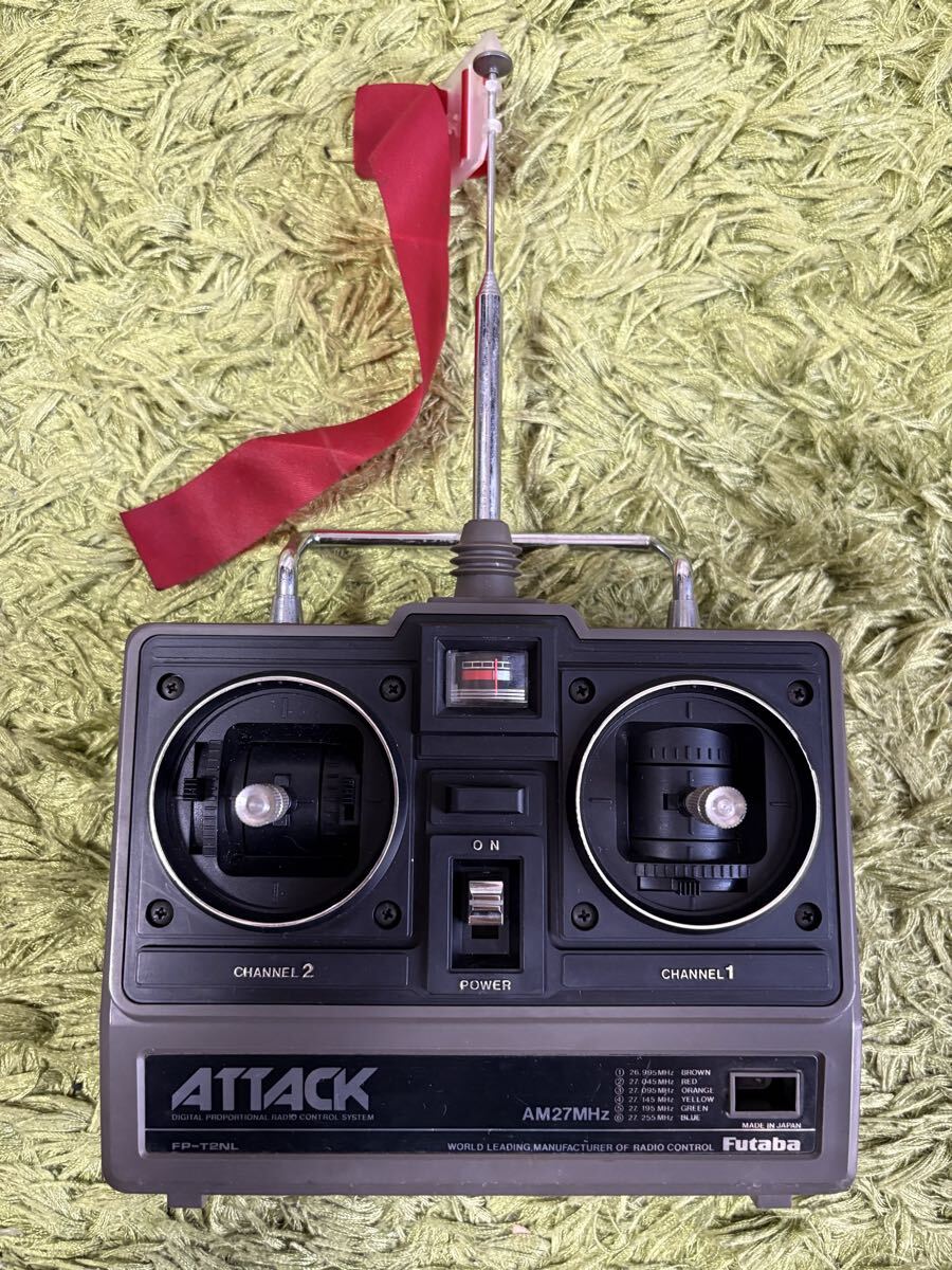 ラジコン RC プロポ ATTACK アタック FP-T2NL 送信機 AM27 フタバ Futaba拍卖