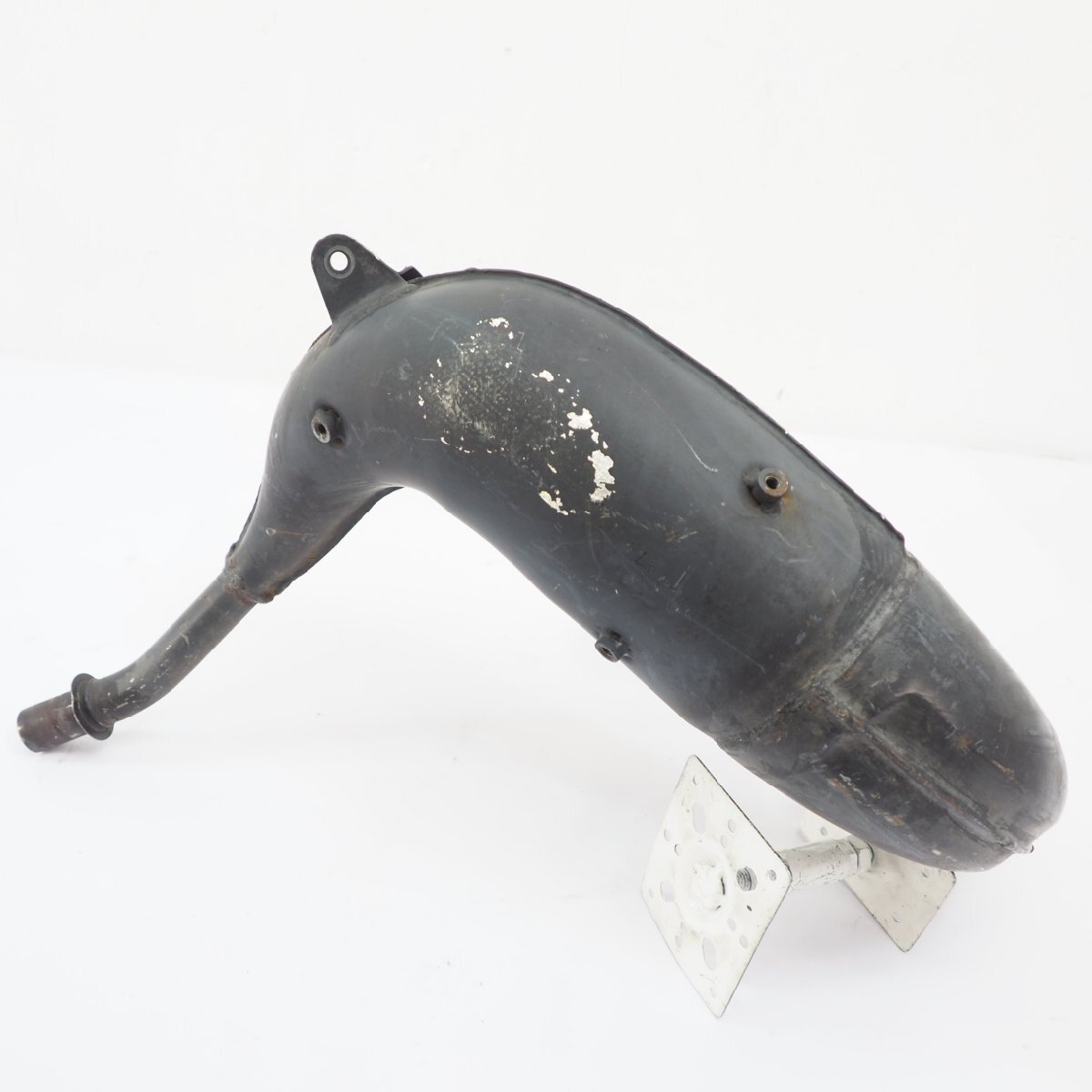 KDX125SR DX125A 純正 チャンバー エキゾーストパイプ エキパイKHI K249内錆 穴無し拍卖