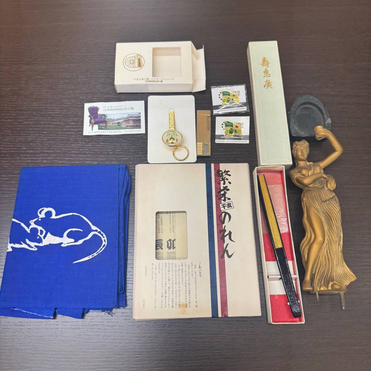 4467 おまとめ ☆1円スタート☆ 万博 サウジアラビア EXPO ピンバッジ ギリシャ神話 置物 末広 扇子 硯 沼津御用邸記念公園 繁栄干支のれん拍卖