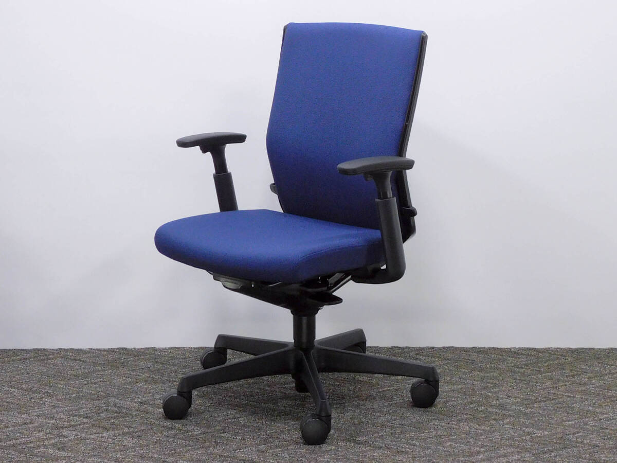 okamura◆オカムラ エスクード ハイバック 可動肘拍卖